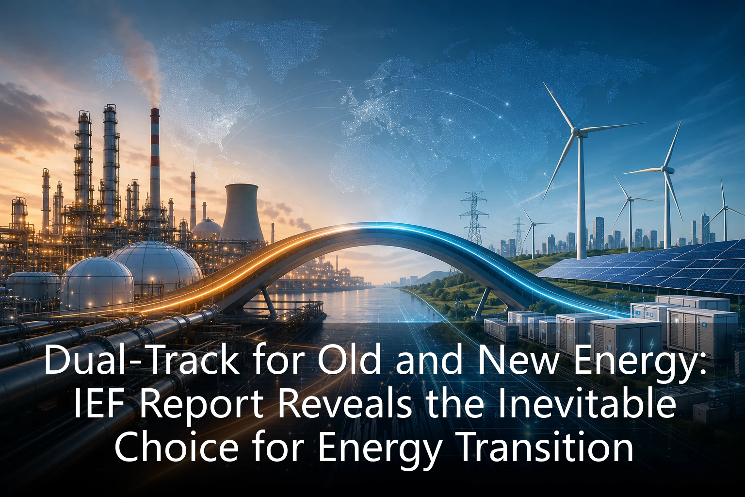 Dual-Track for Old and New Energy: IEF Report Reveals the Inevitable Choice for Energy Transition