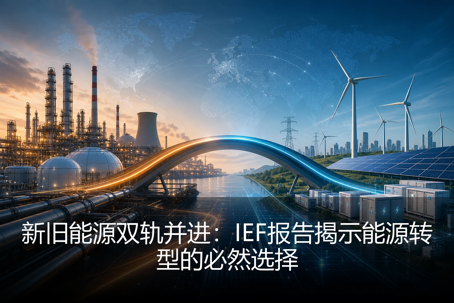 新旧能源双轨并进：IEF报告揭示能源转型的必然选择