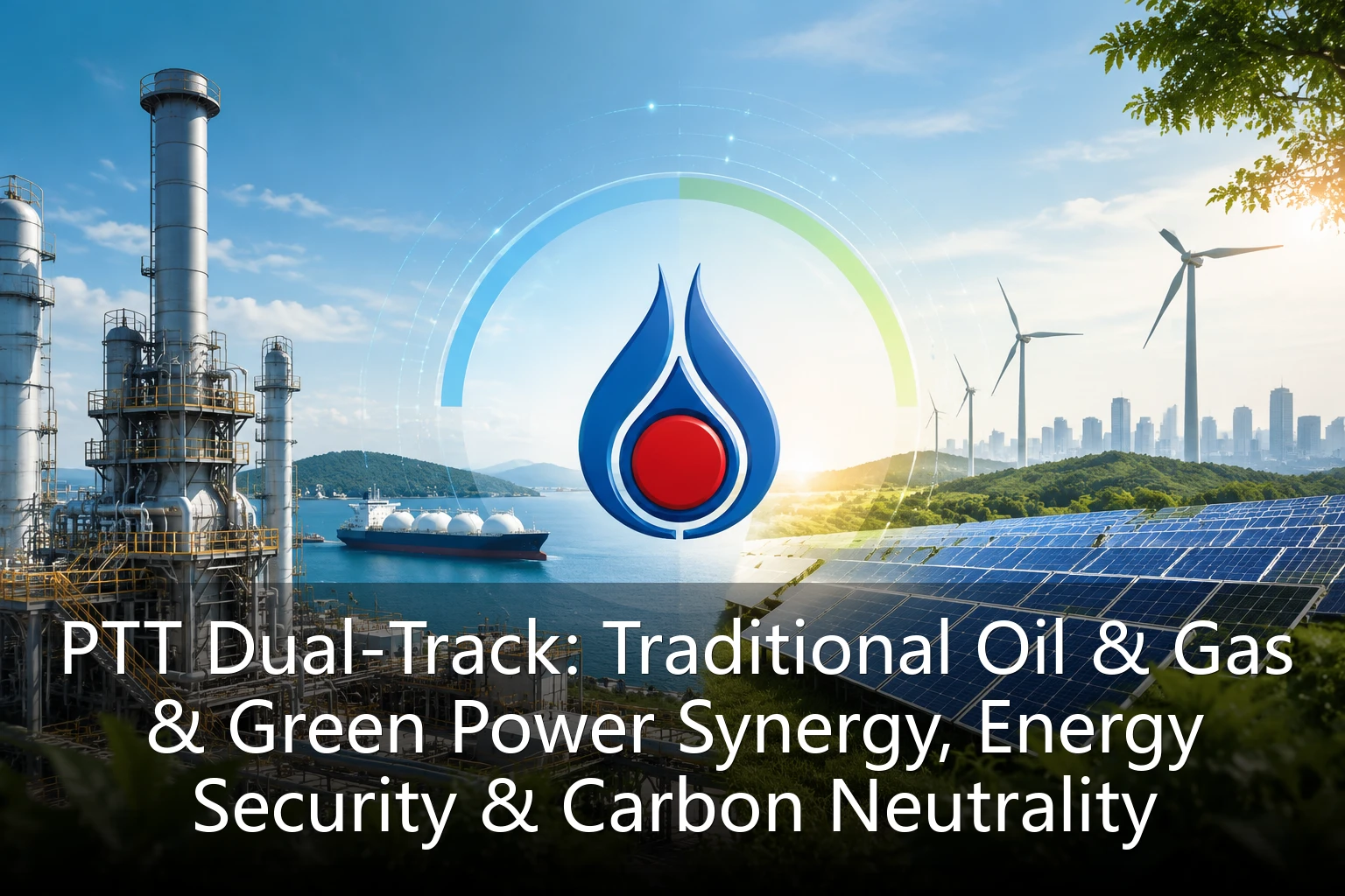 PTT Dual-Track: Traditional Oil & Gas & Green Power Synergy, Energy Security & Carbon Neutrality