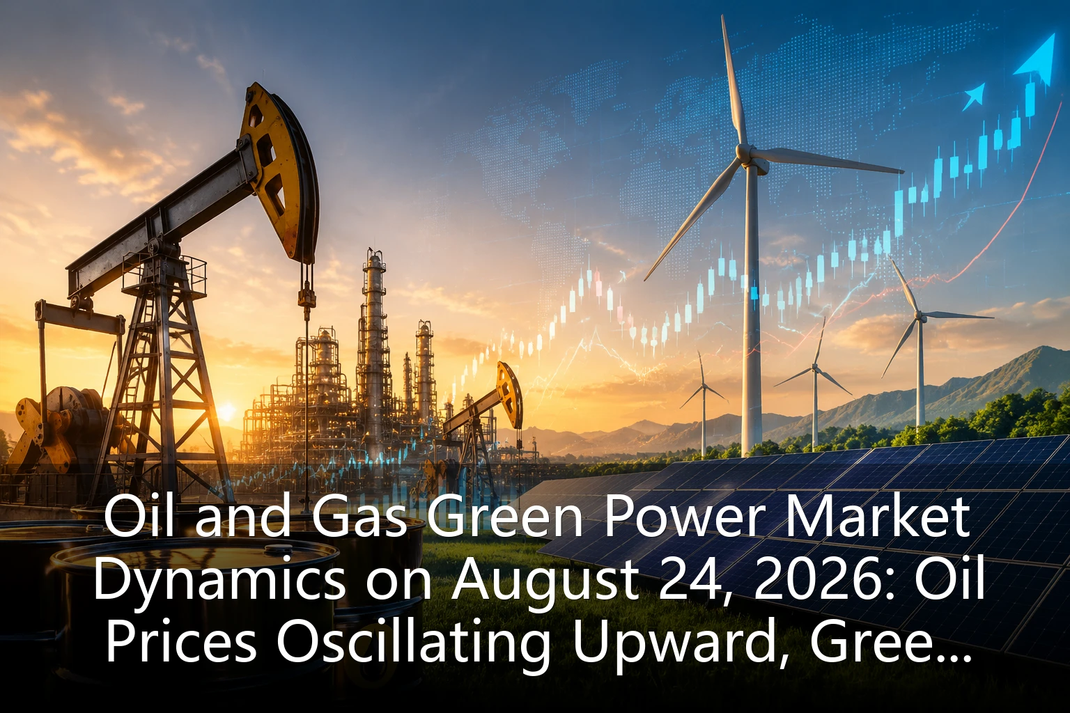 Oil and Gas Green Power Market Dynamics on August 24, 2026: Oil Prices Oscillating Upward, Green Power Prices Supported by Carbon Market