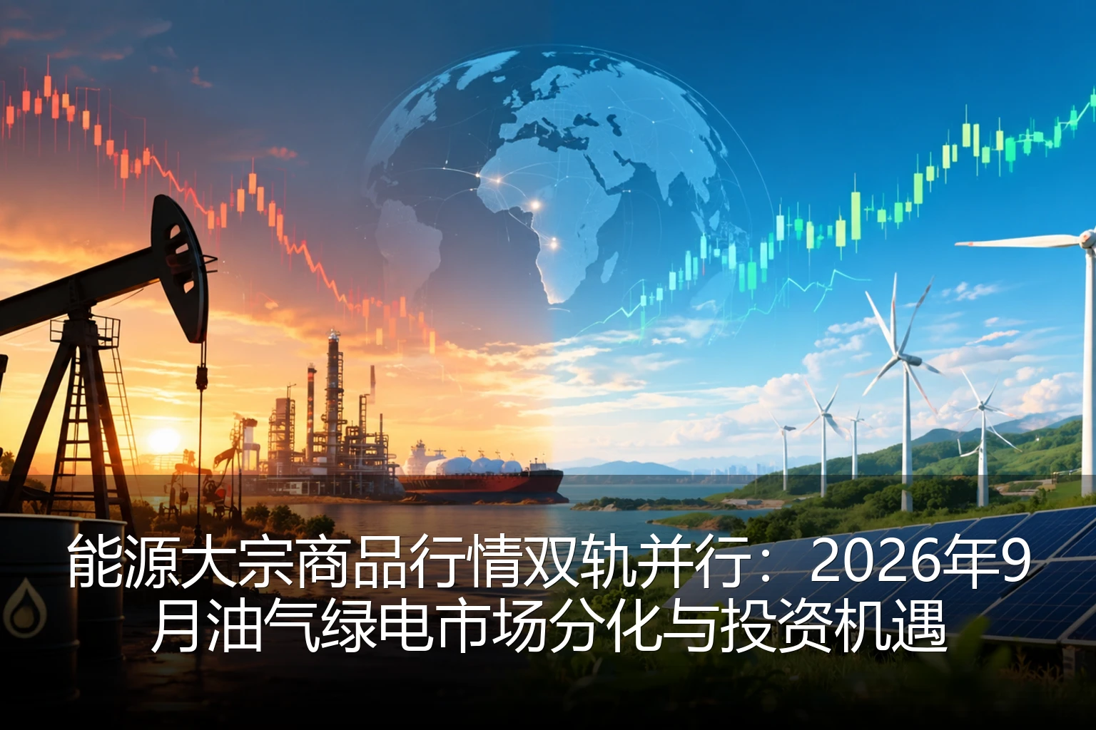 能源大宗商品行情双轨并行：2026年9月油气绿电市场分化与投资机遇